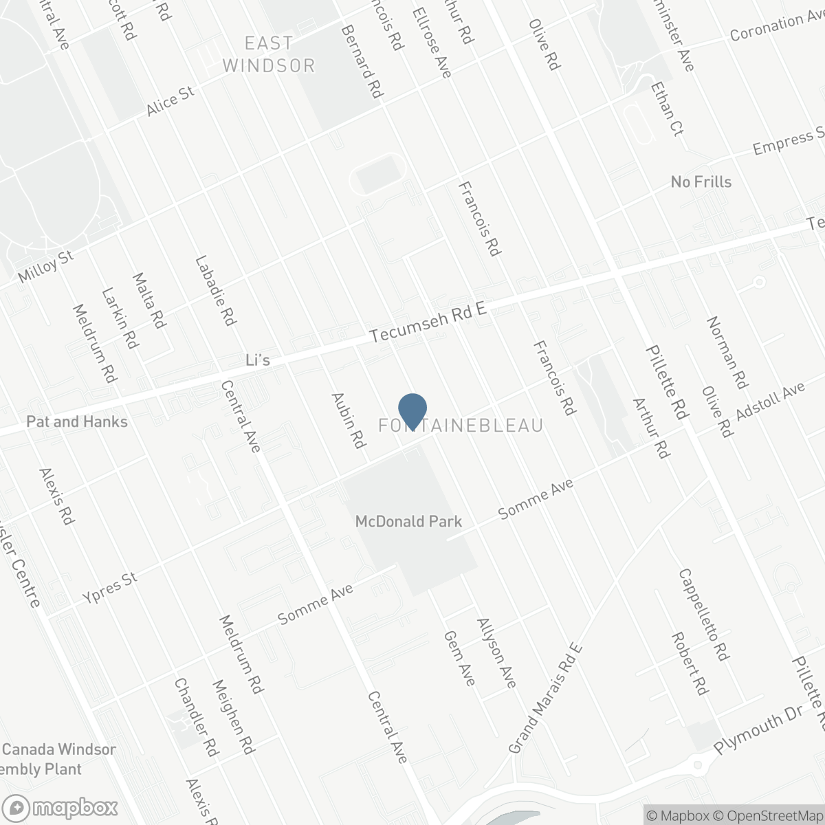 2379 George, Windsor, Ontario N8W 4M3